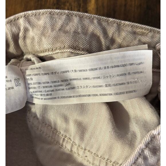 Abercrombie & Fitch Women’s 0 25x32 Jeans Curve Love 90's Relaxed Straight Tan - Picture 12 of 16